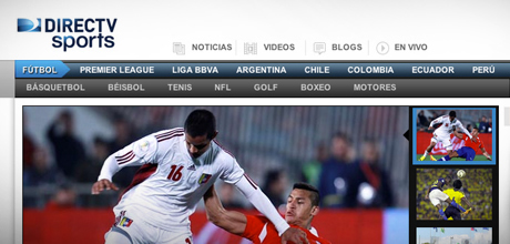 Portal DIRECTV Sports